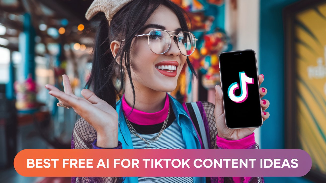 best free AI for TikTok content ideas